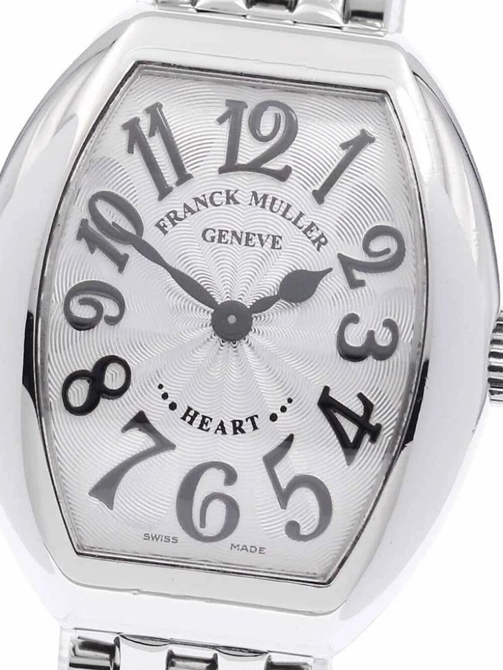 FRANCK MULLER Heart to Heart 5002SQZ Silver Dial Quartz Ladies Watch_951699